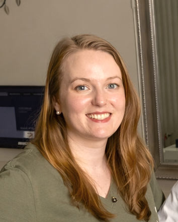Callie West-Fisher Marshall, licensed aesthetician provides personalized skin treatments at Carrington Medical.